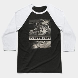 George Jones Baseball T-Shirt